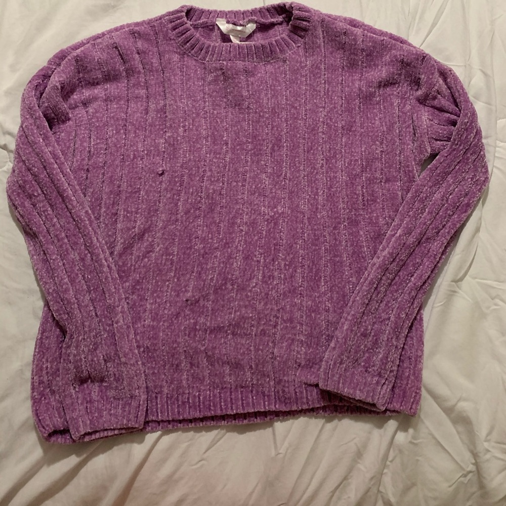 Purple Crewneck sweater